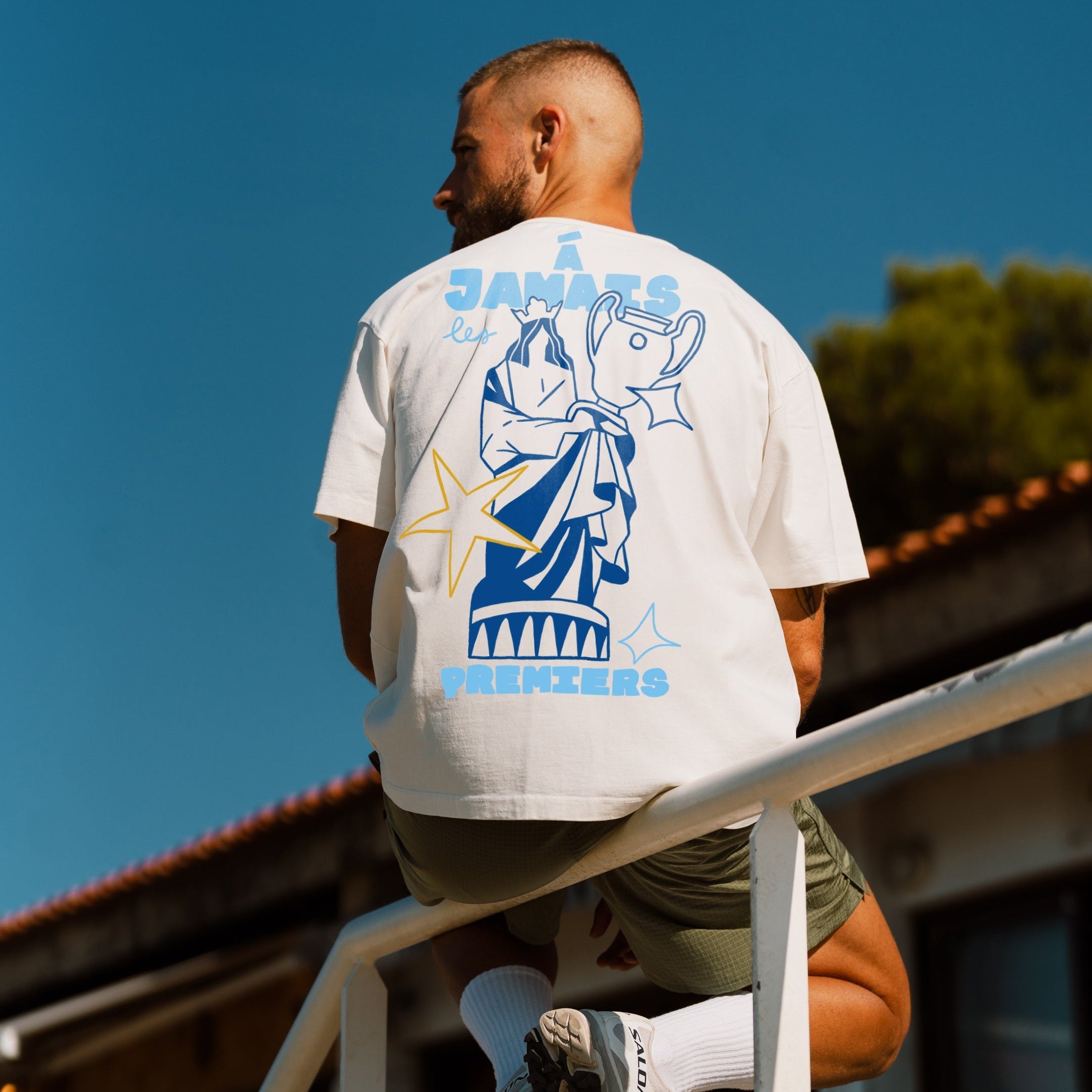 Image of T-Shirt à jamais les premiers - Fabriqué en Provence - Sudist